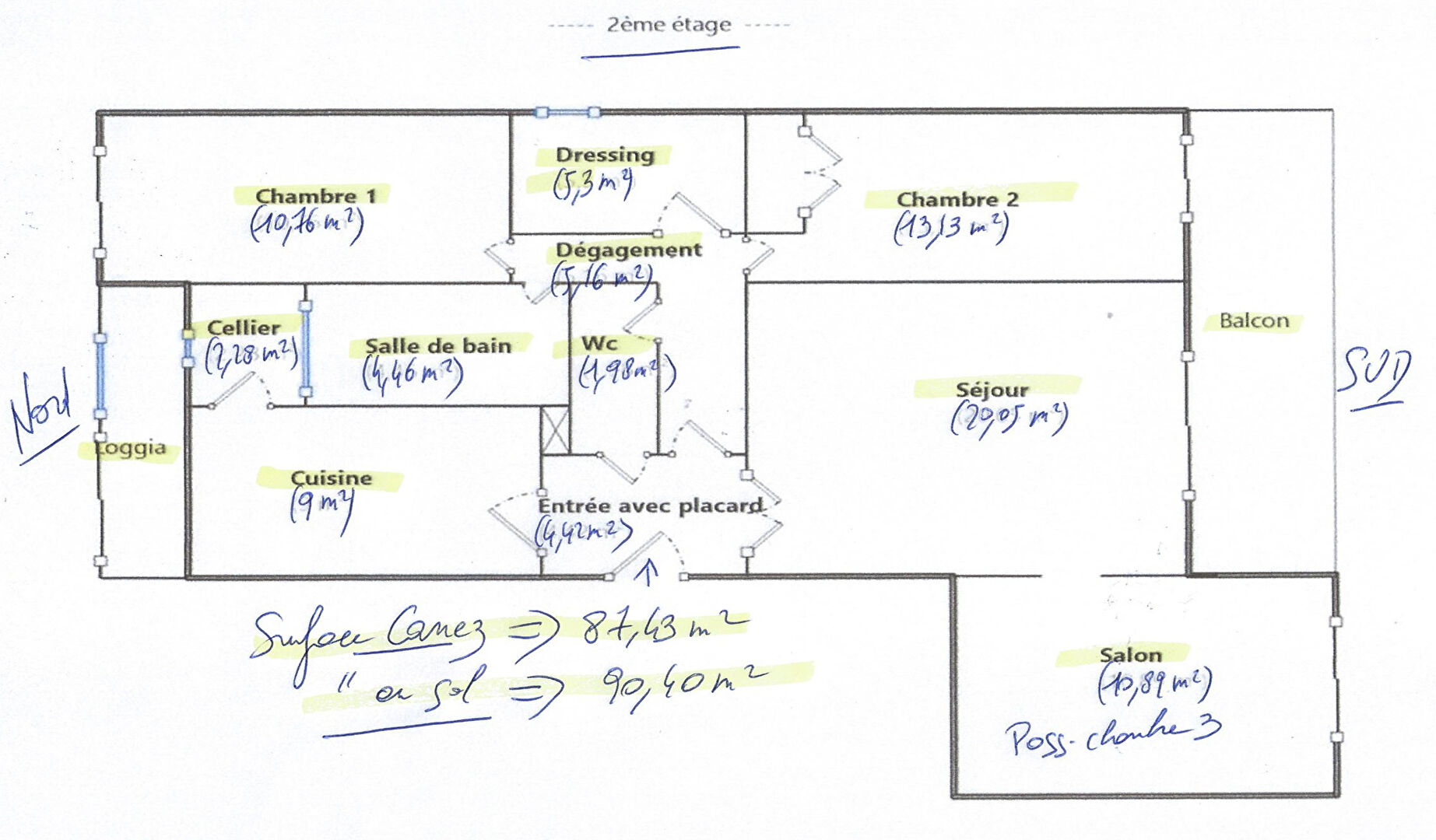 Photo Appartement Bayonne 4 pièce(s) 90 m2 image 3/6
