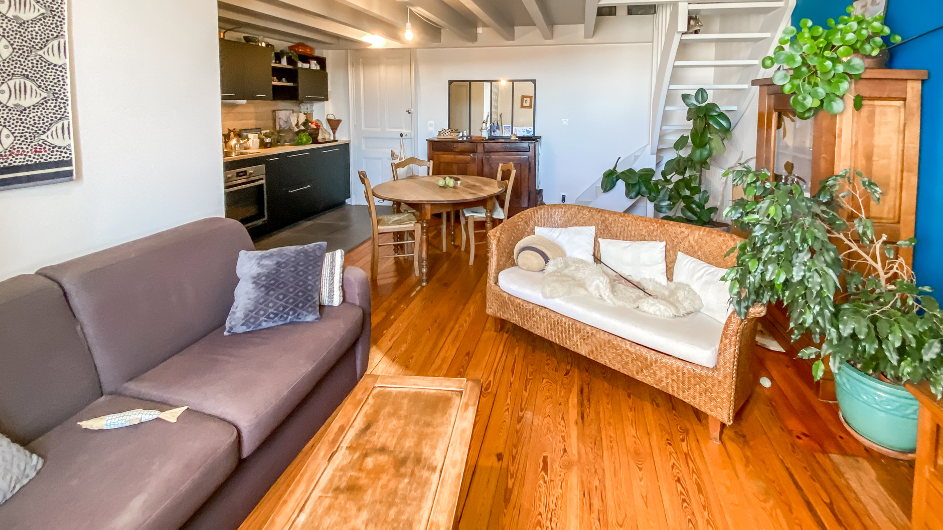 Photo Saint jean de Luz, un duplex raffiné au pied de la baie et du centre ville. image 3/6