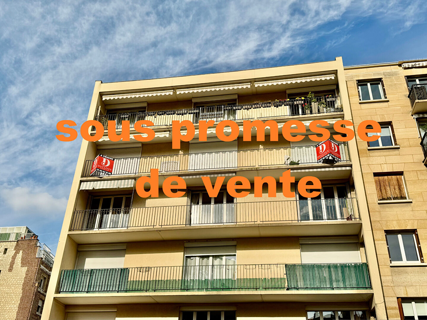 Appartement Bois Colombes 3 pièce(s) 69.56 m2