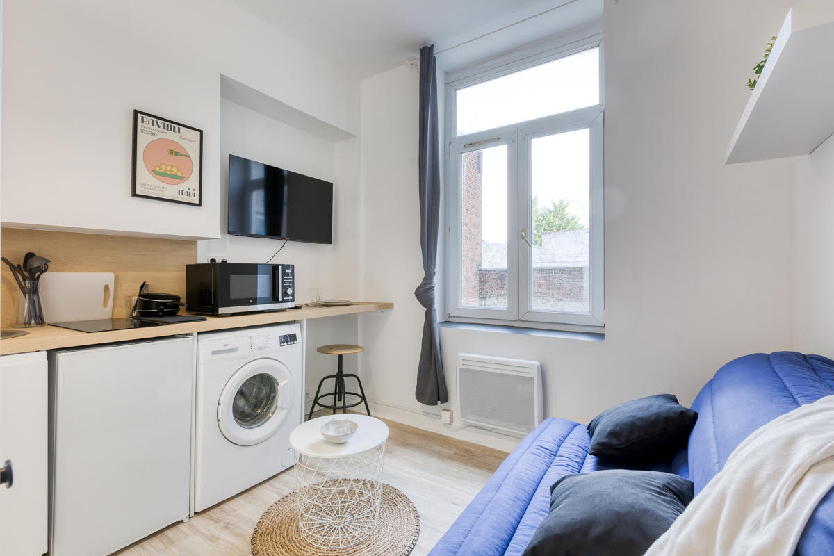 Photo Studio meublé de 11m2 à Lille image 2/5