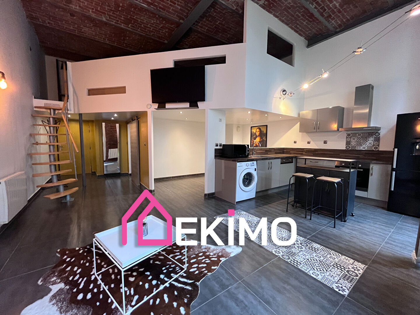 Photo Loft Tourcoing 2 pièce(s) 70 m2 image 2/6