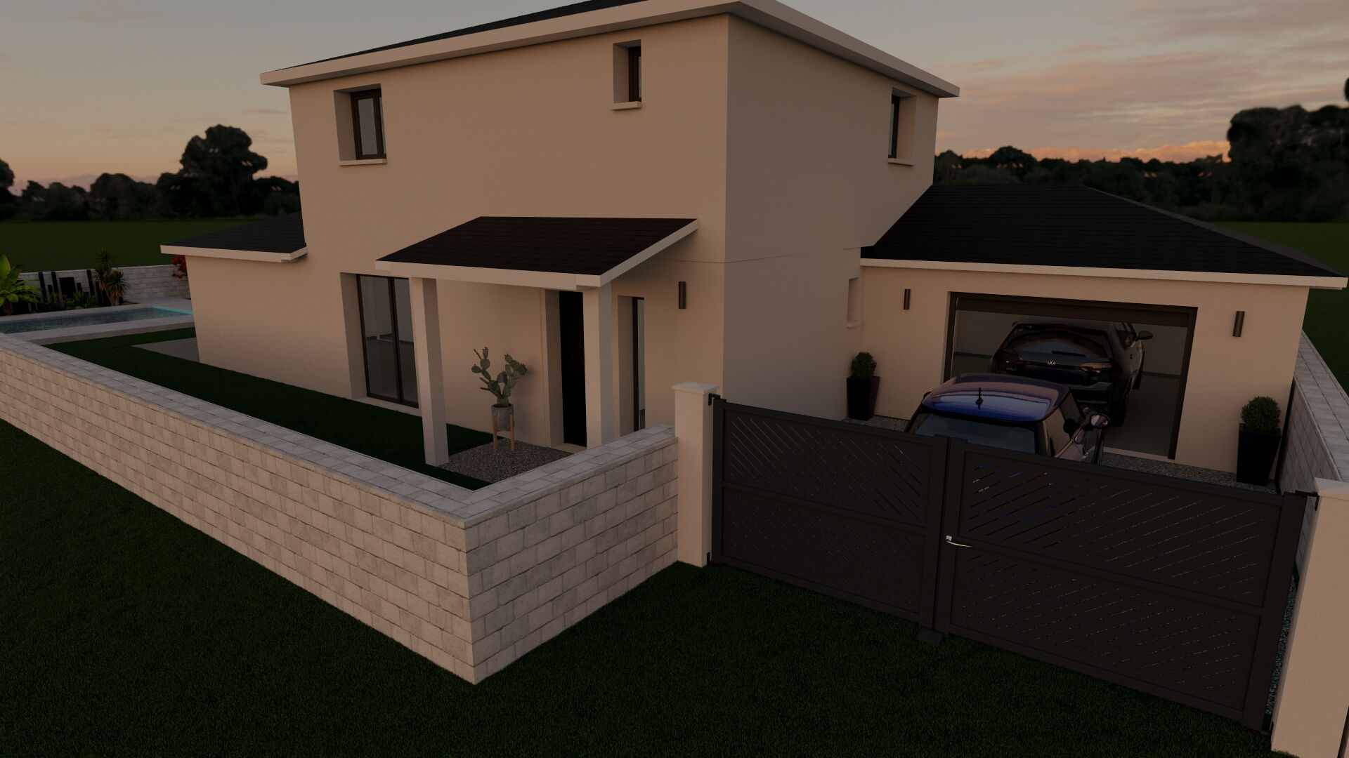 Terrain Thil 270m2 centre village