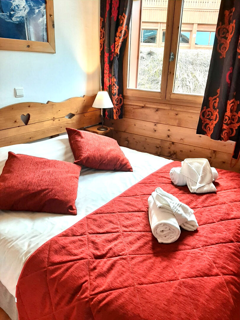 Photo Appartement meublé Les Saisies 3 pièces avec terrasse dans résidence 4* avec piscine aux pieds des pistes image 5/6