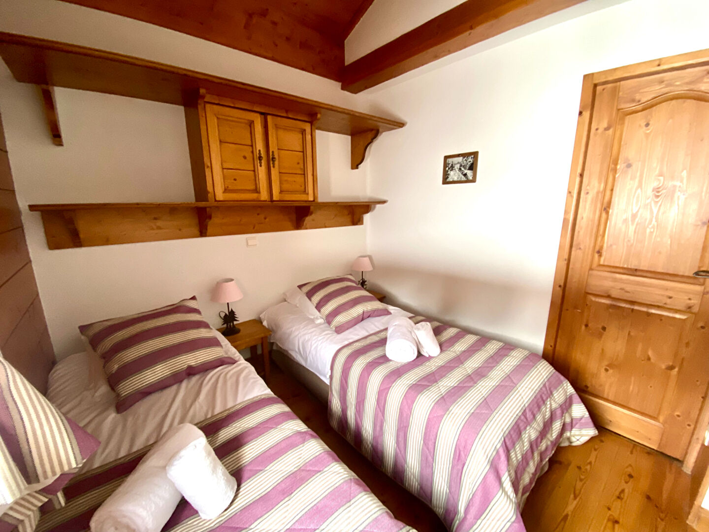 Photo Appartement meublé Les Saisies 3 pièces avec terrasse dans résidence 4* avec piscine aux pieds des pistes image 6/6