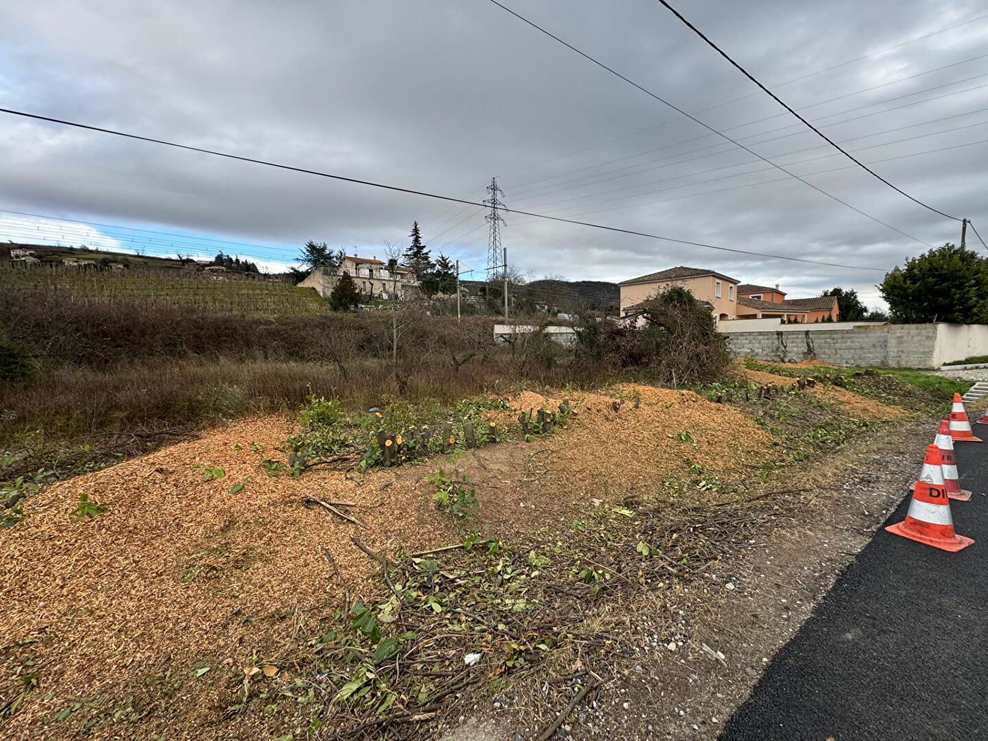 Photo Terrain de 1200 m² constructible Gervans image 3/5