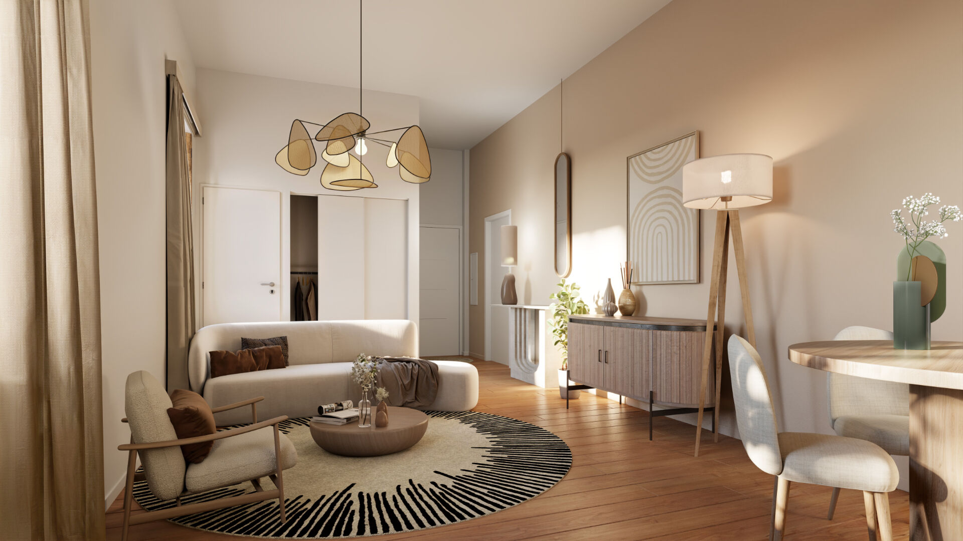 Appartement Montluel 3 pièce(s) 59.92 m2