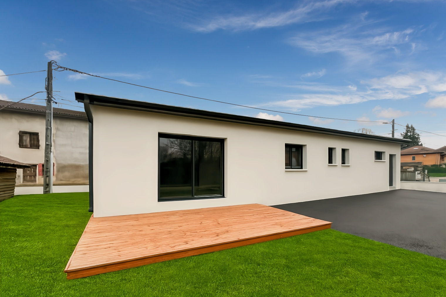 Maison 4 pièces 90m2 - Terrain 503m2