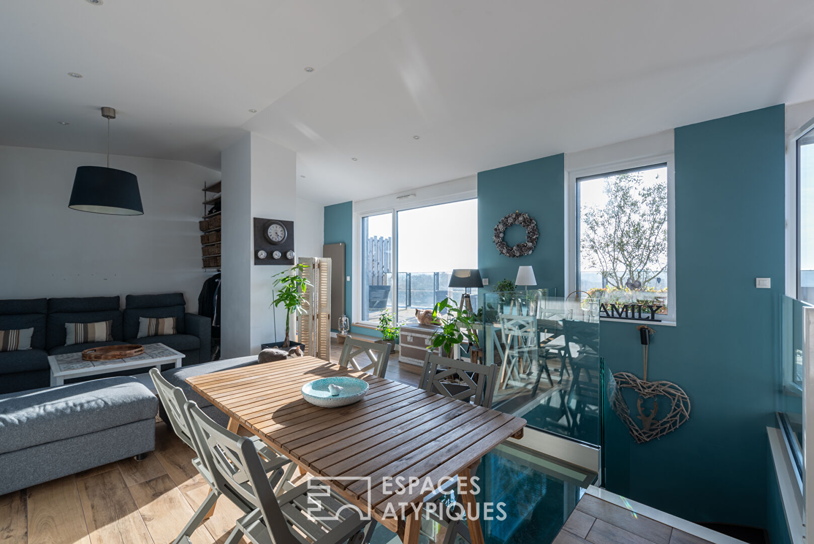 Photo Duplex en attique - 100 m² - 4 chambres - Rennes image 3/6