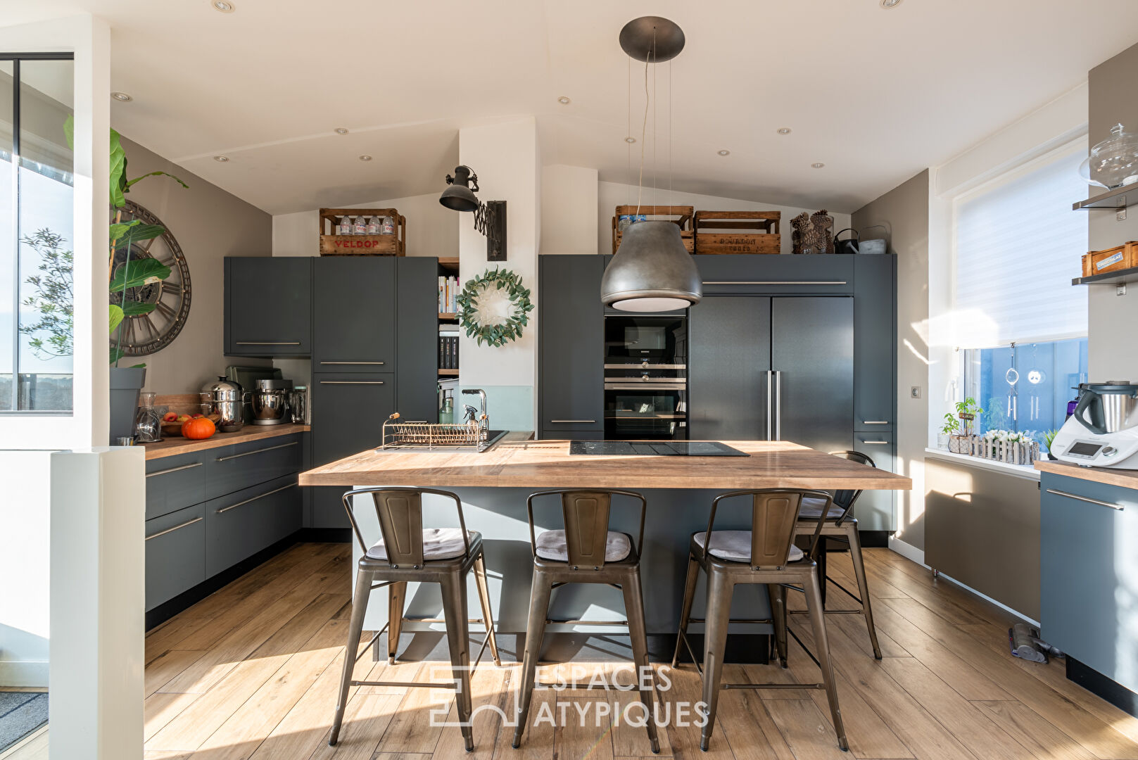 Photo Duplex en attique - 100 m² - 4 chambres - Rennes image 5/6