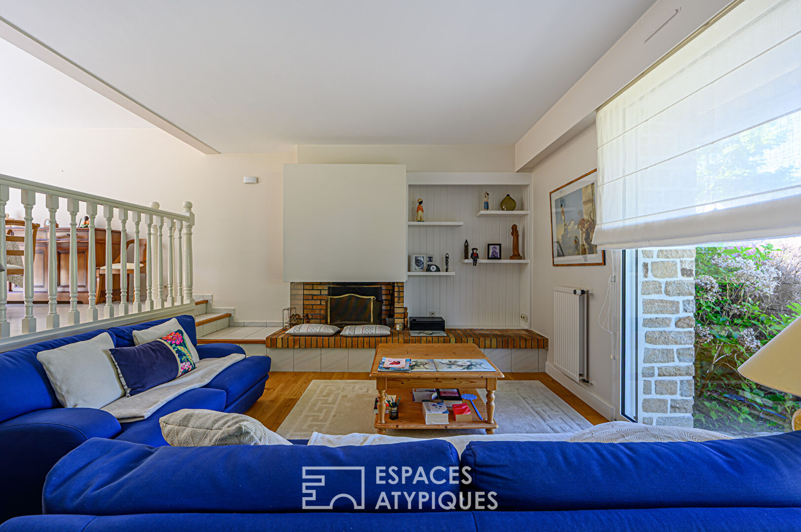 Photo Vannes rive gauche : maison avec terrasse ouest et vue sur le port image 1/6