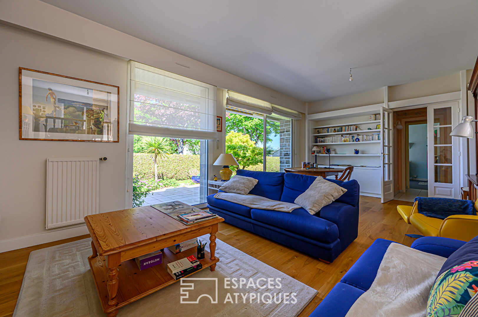 Photo Vannes rive gauche : maison avec terrasse ouest et vue sur le port image 5/6