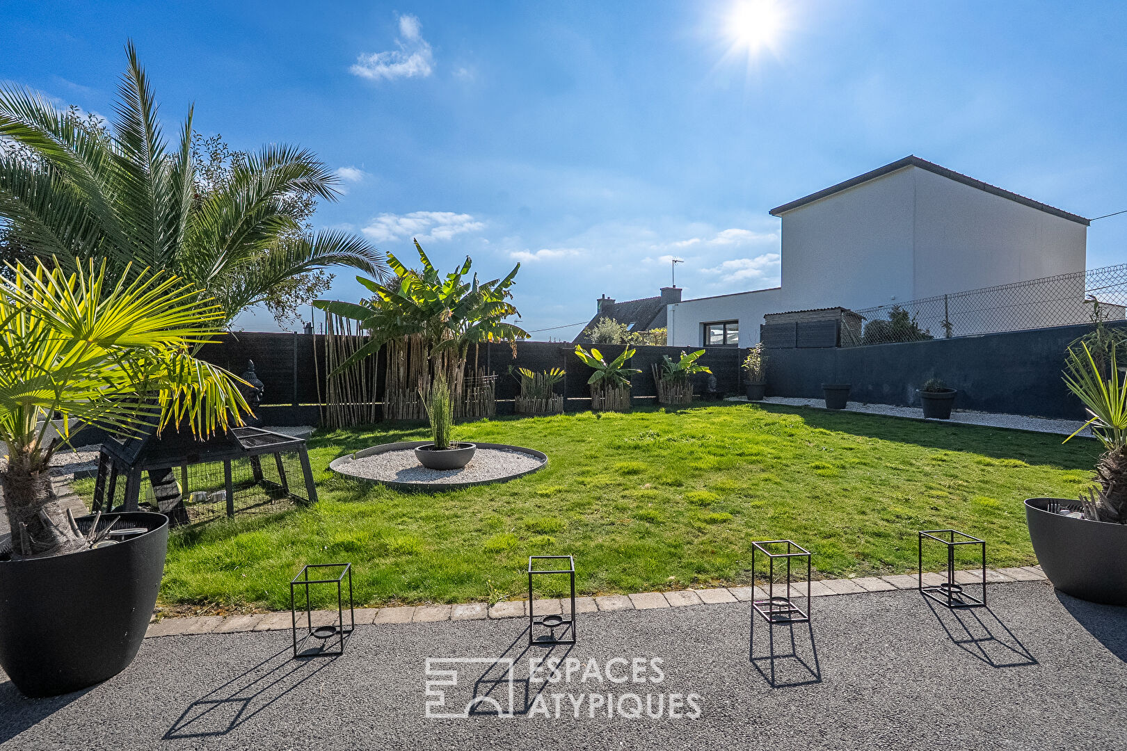 Photo Longère rénovée et son extension contemporaine à deux pas du haras image 2/6