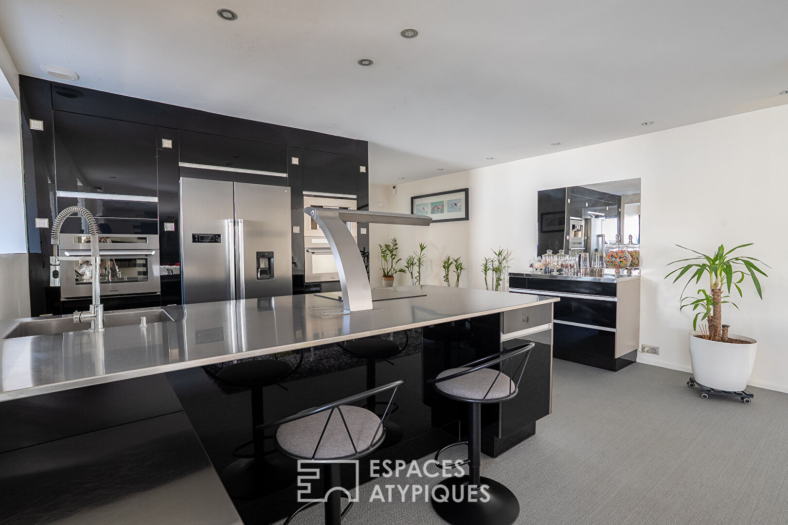 Photo Longère rénovée et son extension contemporaine à deux pas du haras image 4/6