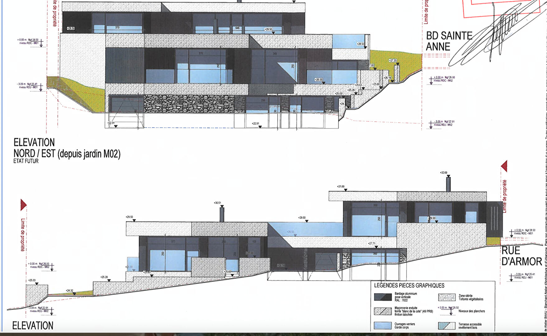 Photo Maison à rénover face à la mer ou projet de construction  avec permis de construire valide. image 3/3