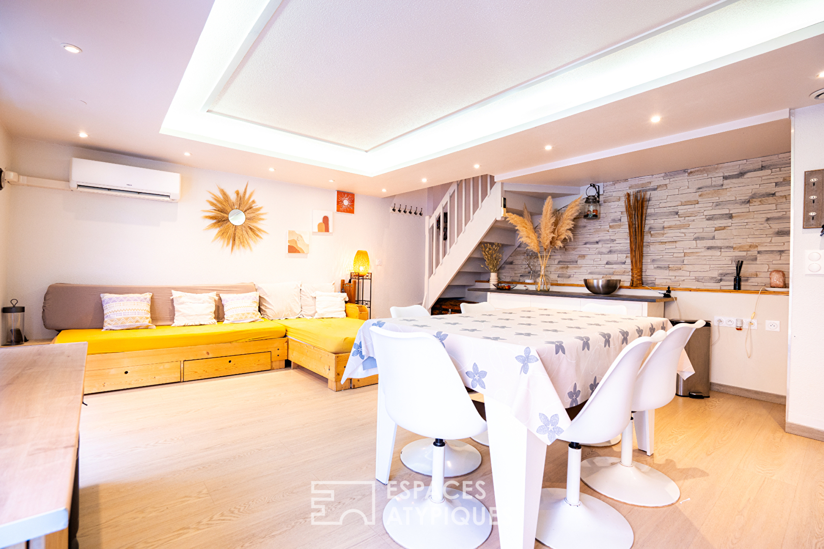 Maison avec 3 chambres proche des plages, au Village Marin Catalan