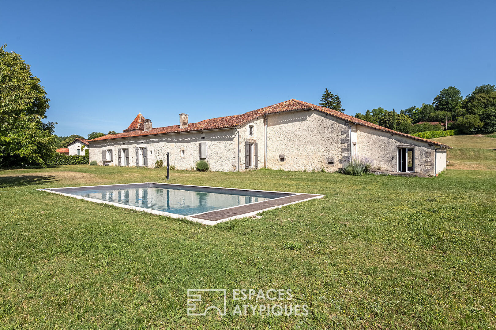 Un domaine de charme aux perspectives rares