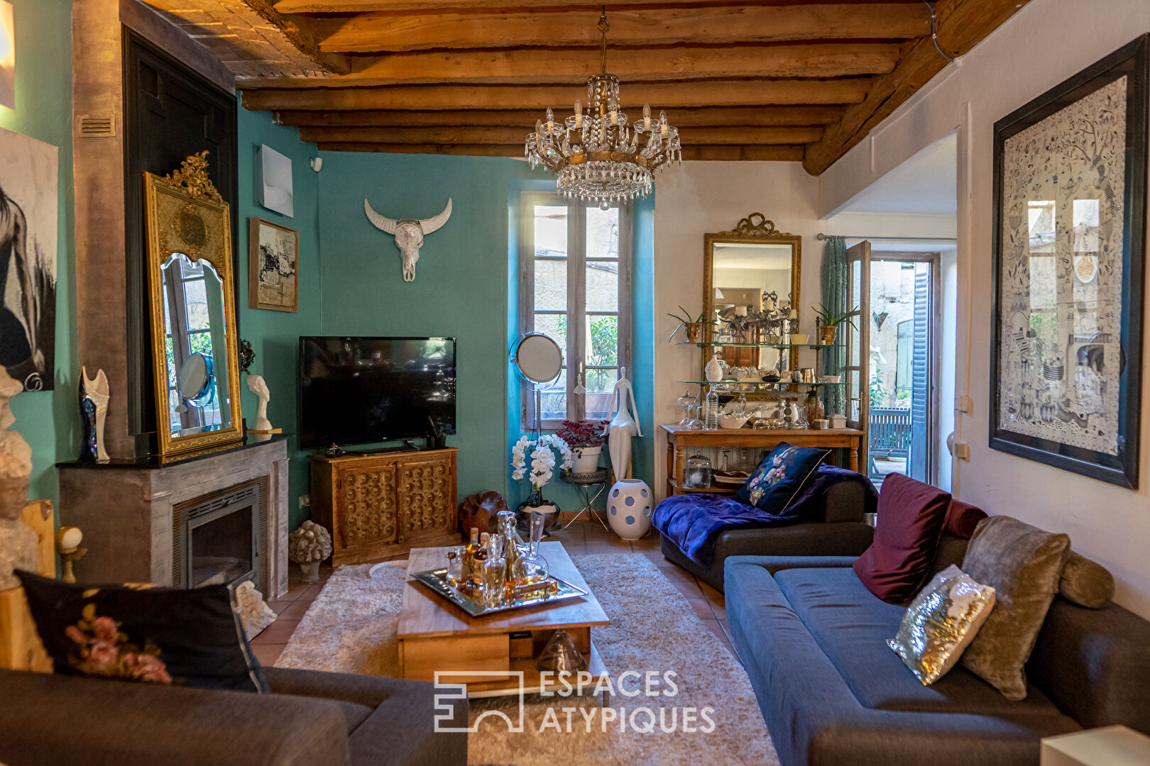 Photo Maison du XVIII ème avec piscine en hyper centre image 2/6