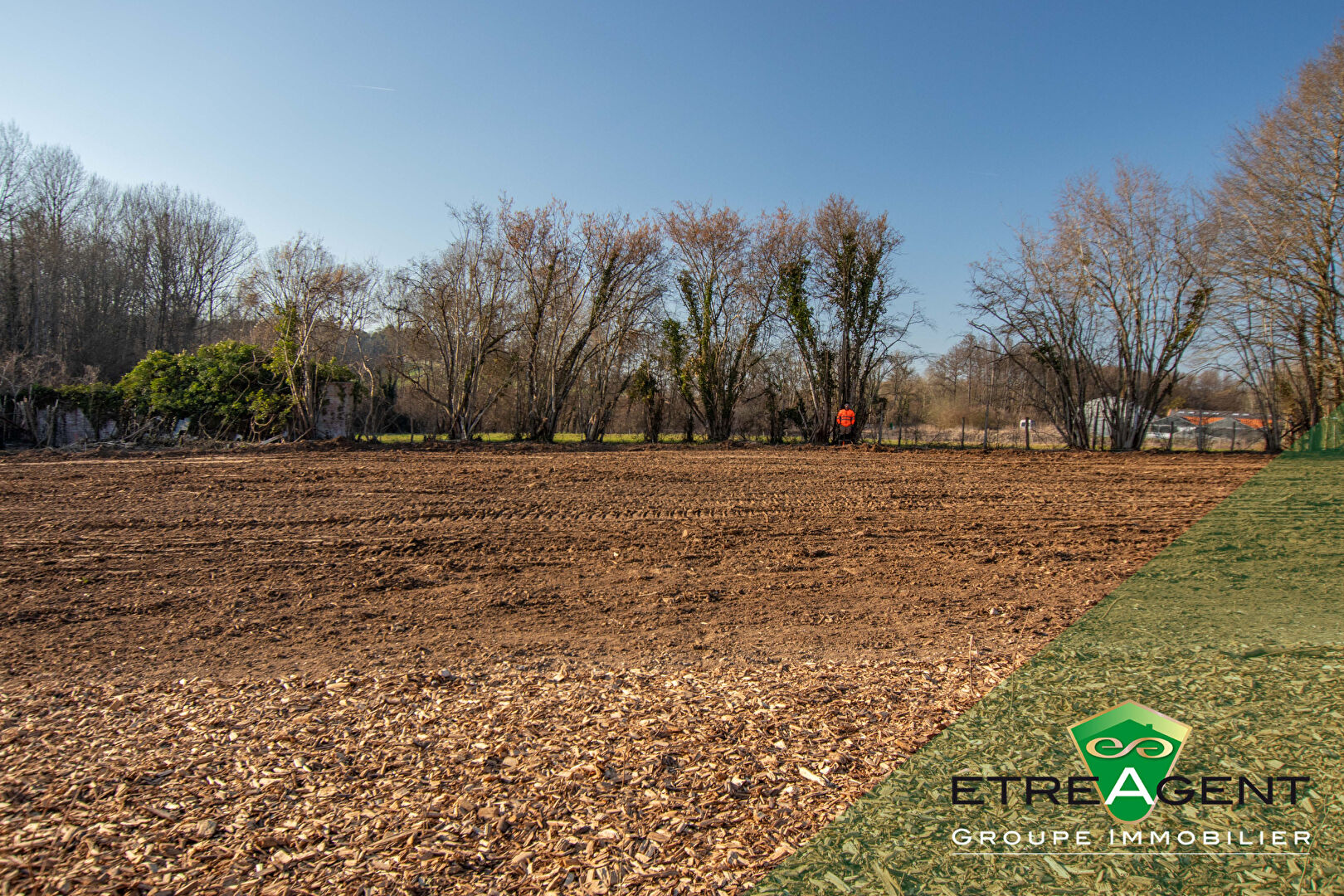Terrain Arronville viabilisé 547m² lot 4 du plan