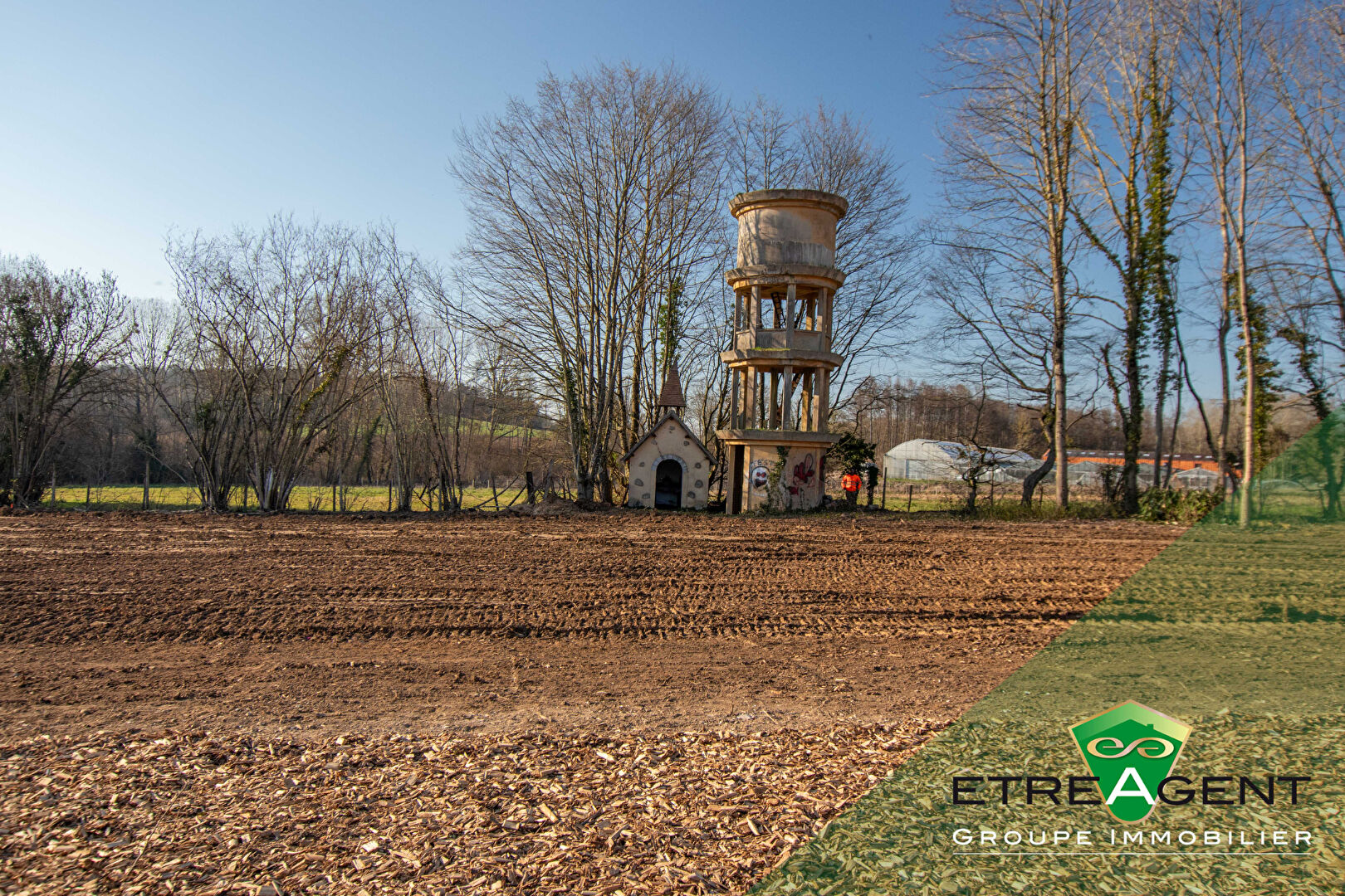 Terrain Arronville viabilisé 641m² lot 2 du plan