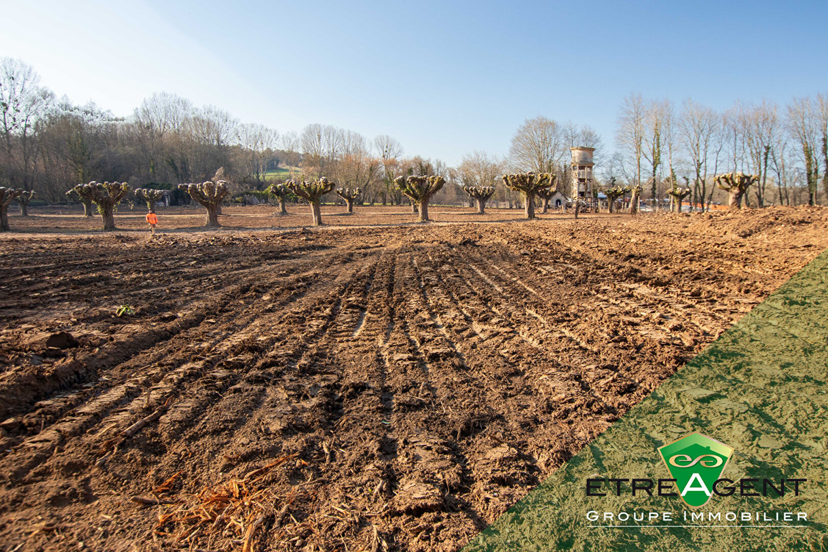 Terrain Arronville viabilisé 662m² lot 12 du plan