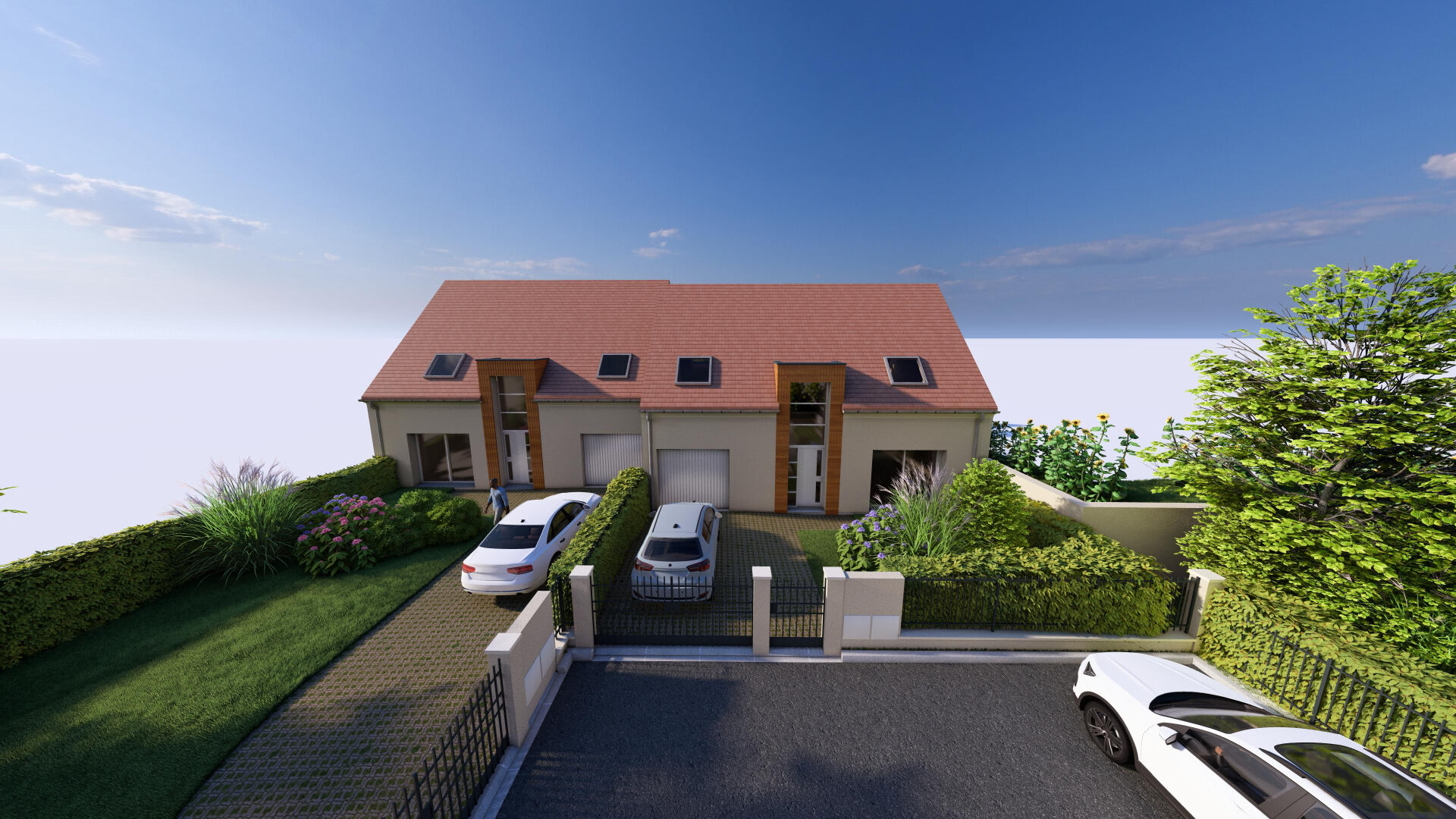 Terrain Frepillon 320 m2 lot E