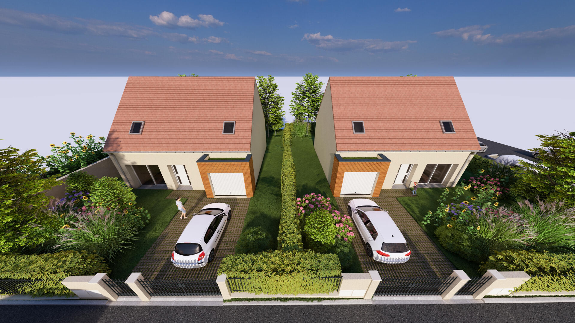 Terrain Frepillon 405m2 lot F