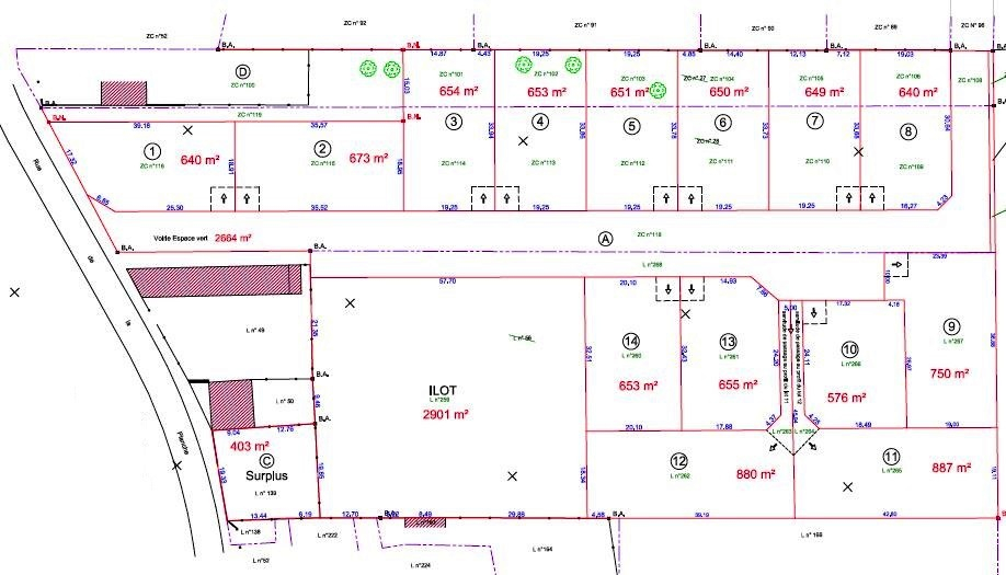 Photo Baccon Terrain de 880 m² viabilisé et libre constructeur image 5/6