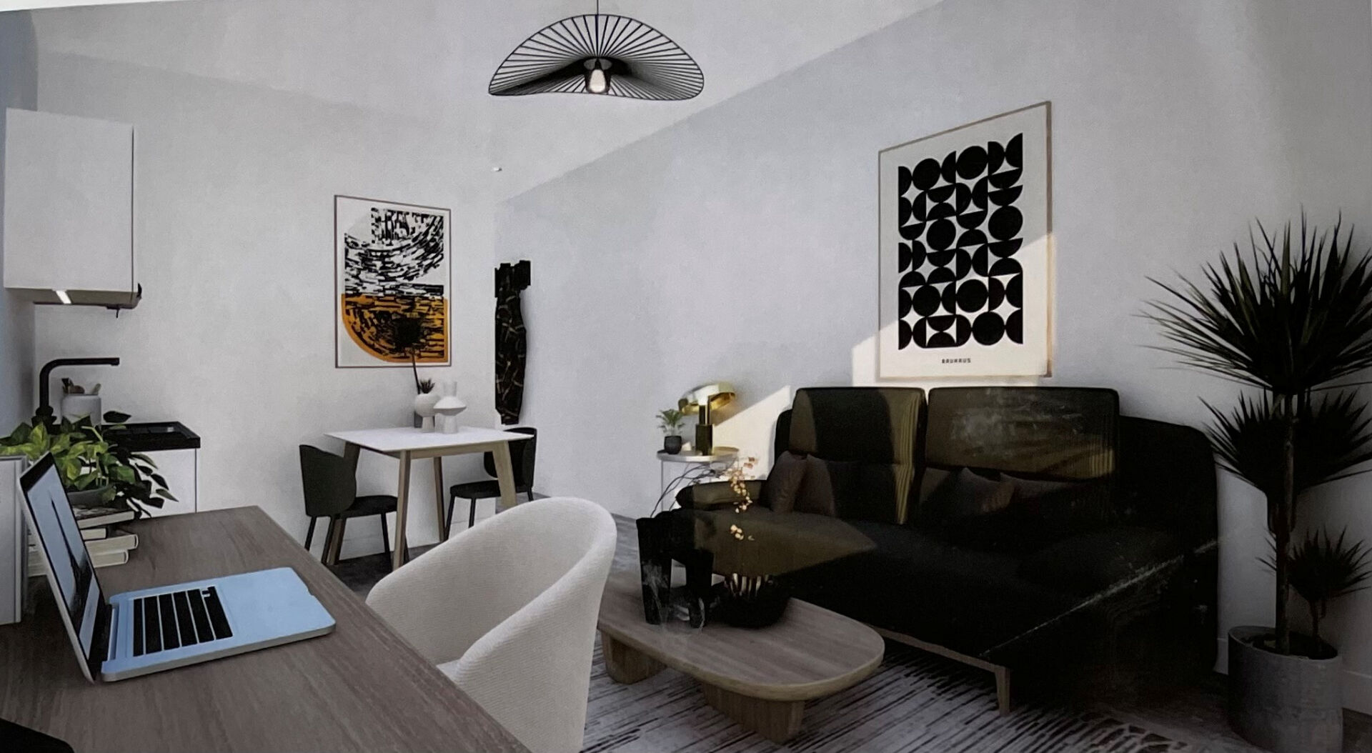 Appartement Rennes 1 pièce(s) 17.97 m2