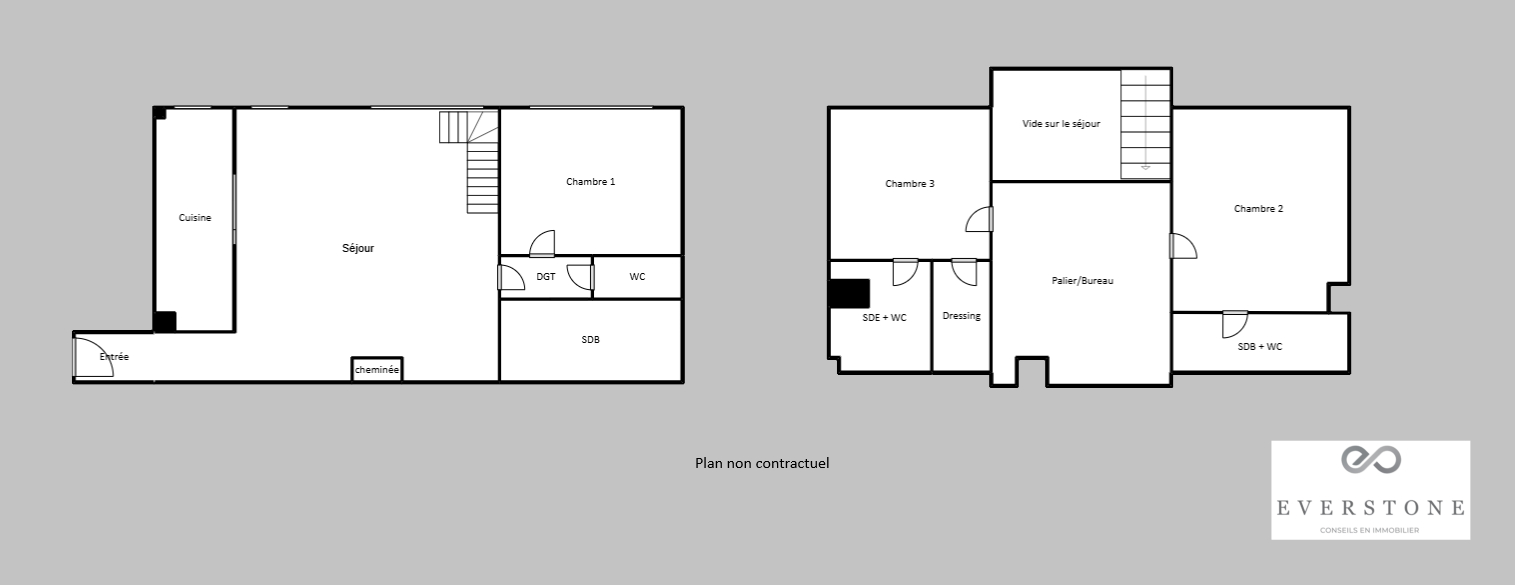 Photo DUPLEX La Garenne Colombes 5 pièce(s) 152 m2 image 2/6