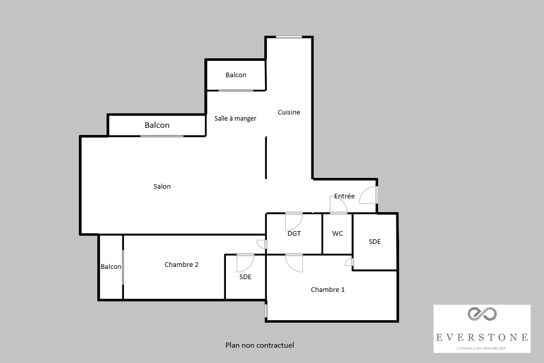 Photo Appartement Neuilly Sur Seine 5 pièce(s) image 2/6