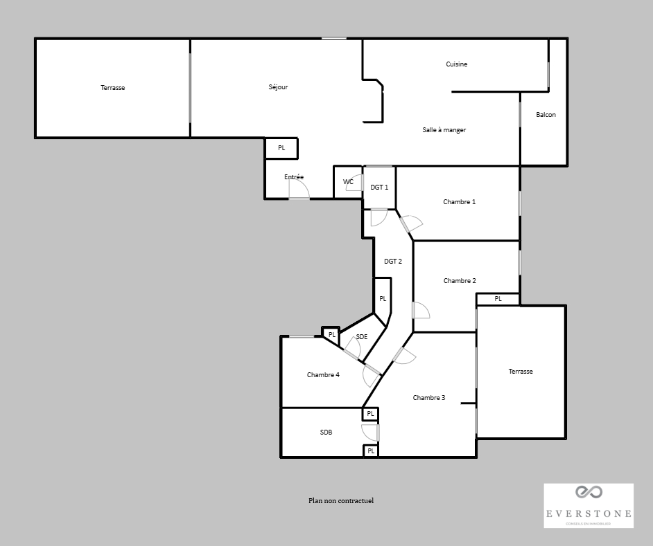 Photo Saint Cloud - Boulevard de la République- 10  min à pieds de la gare de Saint Cloud. image 3/6