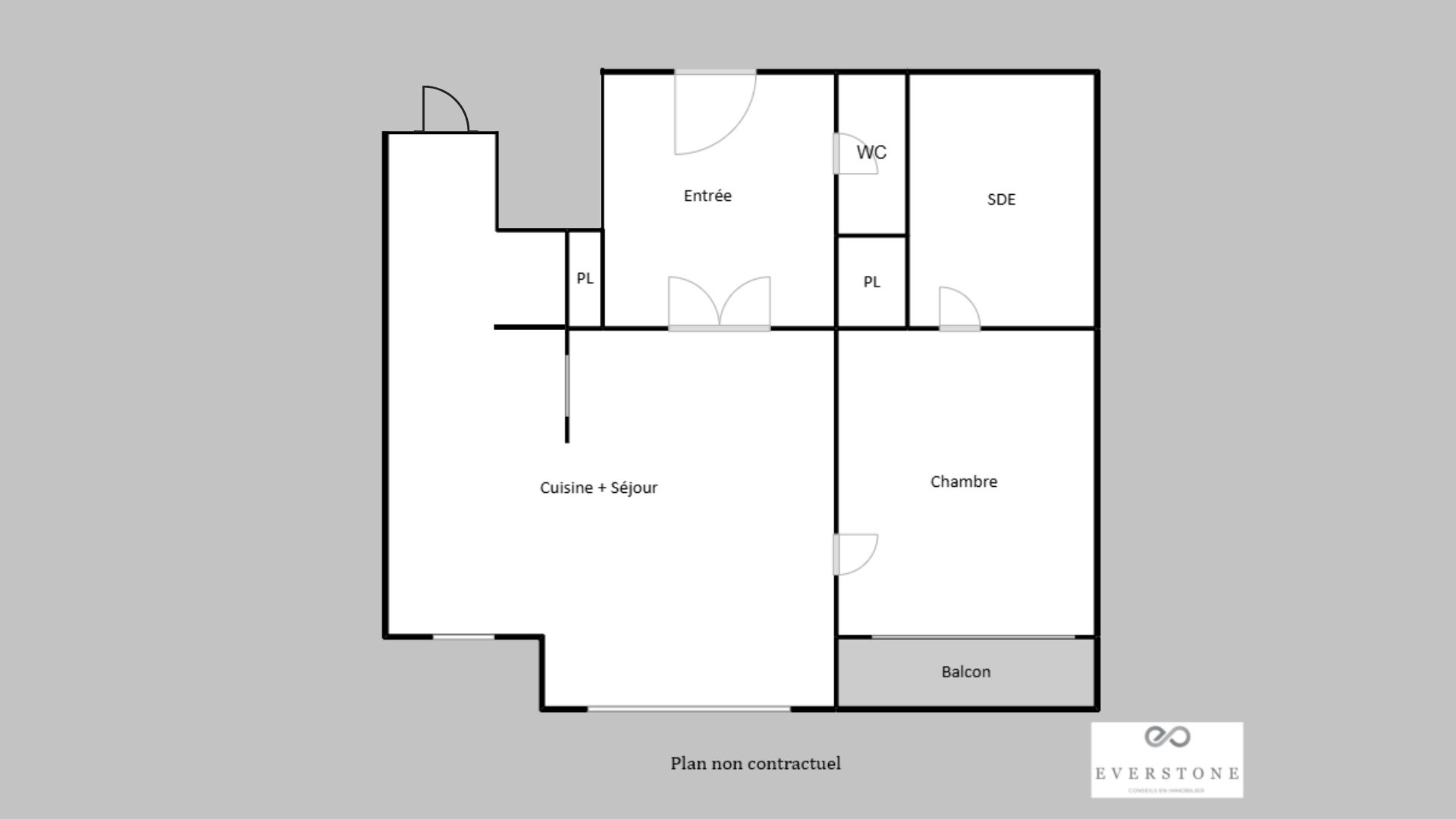 Photo Appartement Neuilly Sur Seine 3 pièce(s) 57 m2 image 2/6