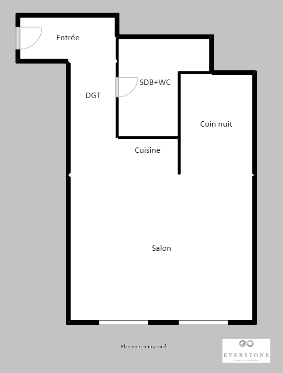 Photo Appartement Neuilly Sur Seine 1 pièce(s) 40.5 m2 image 2/6