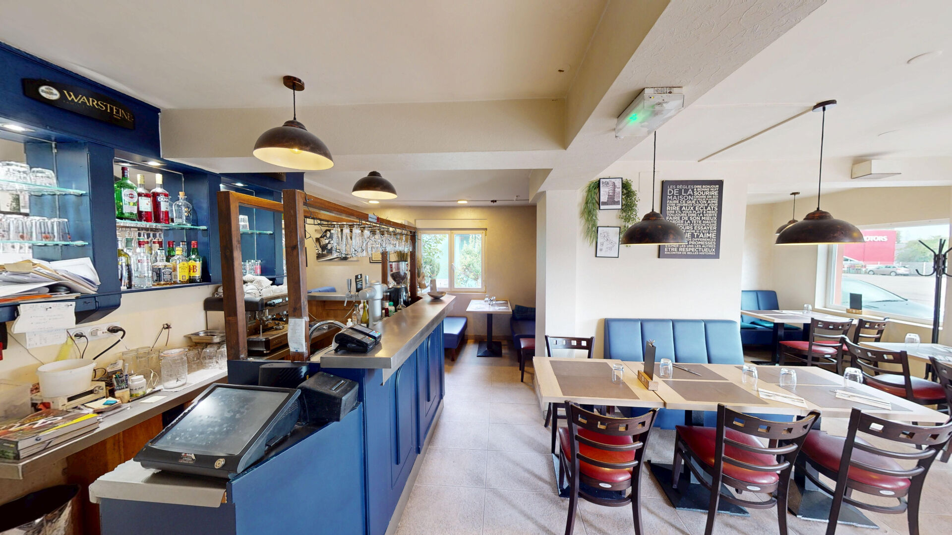 Photo Souffelweyersheim,  fond de commerces, terrasse, parkings image 2/6