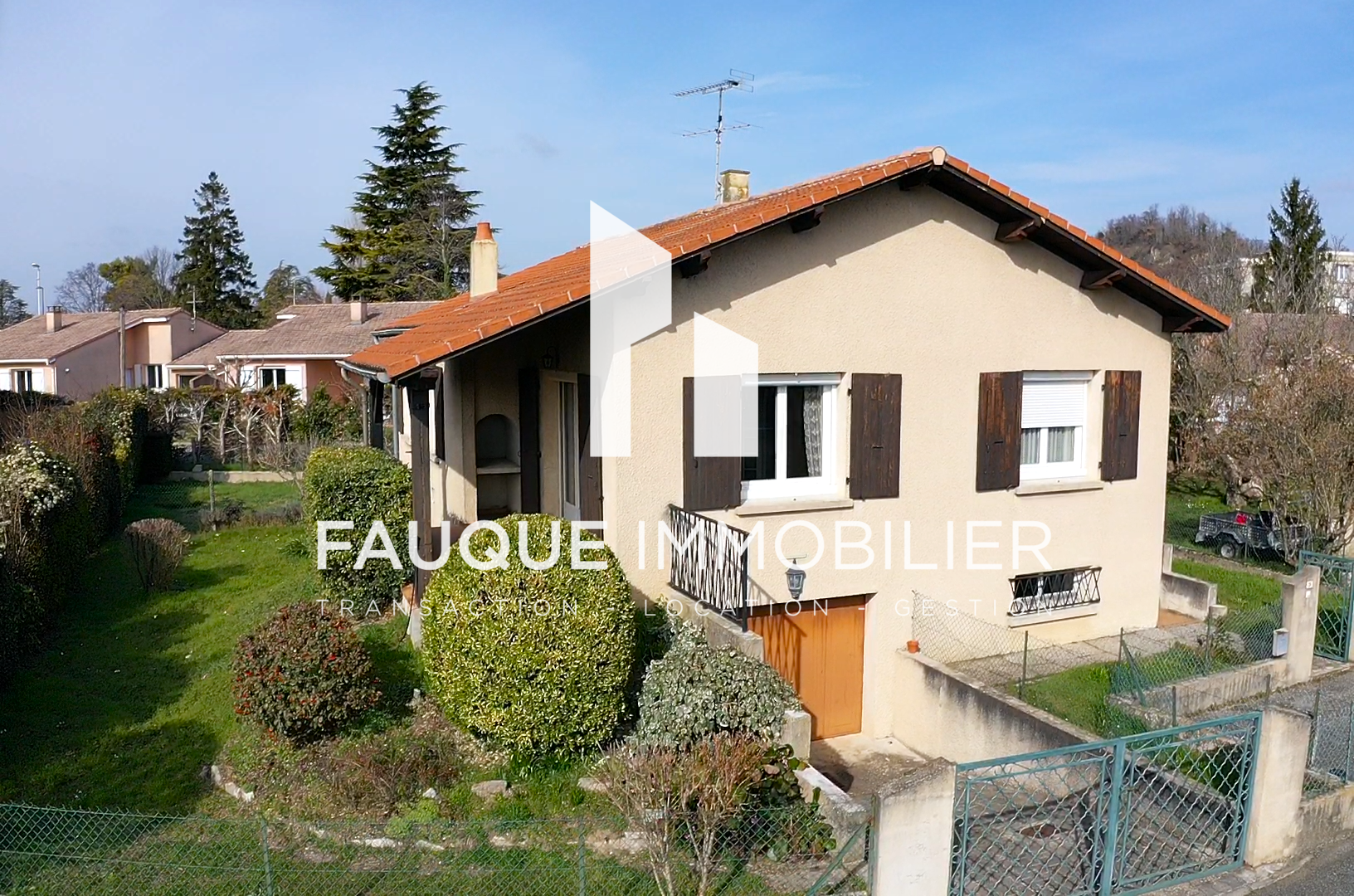 EXCLUSIVITE. CHABEUIL, Maison de 90m2 hab avec sous sol comp