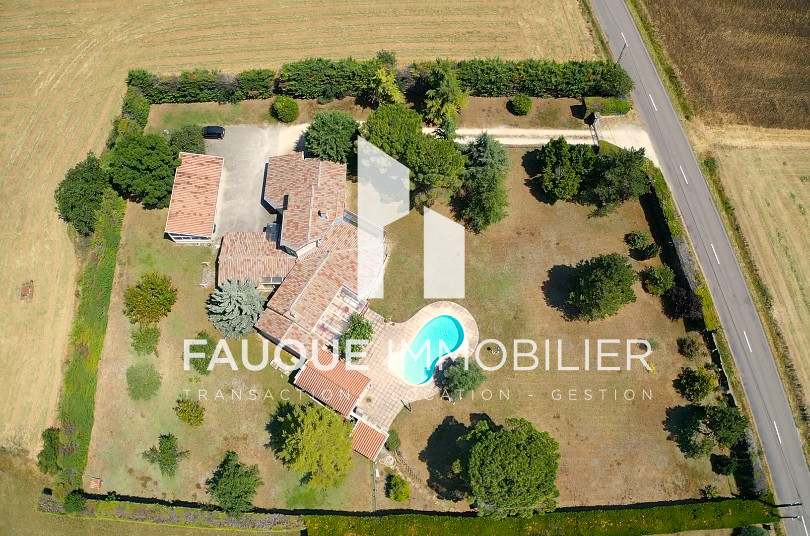 CHABEUIL, EXCLUSIVITÉ   Villa de 190m2 hab dans un parc arbo