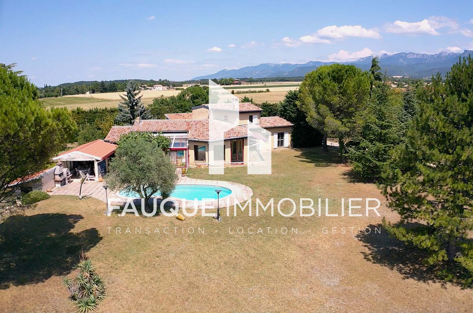 Photo CHABEUIL, EXCLUSIVITÉ   Villa de 190m2 hab dans un parc arbo image 2/6