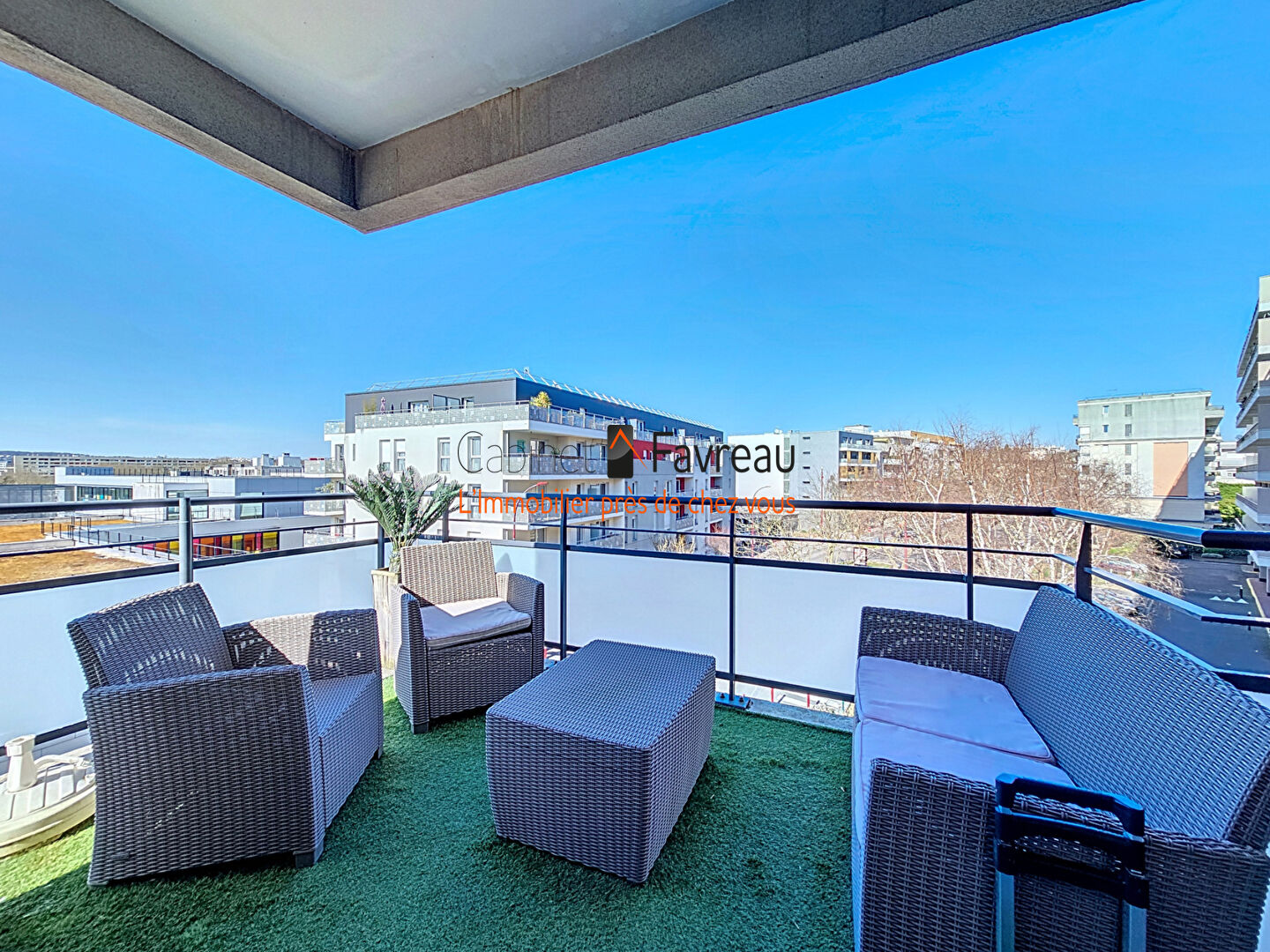 Photo EXCLUSIVITE - FRESNES - CENTRE VILLE - 3 PIECES - TERRASSE - LUMINEUX image 4/6