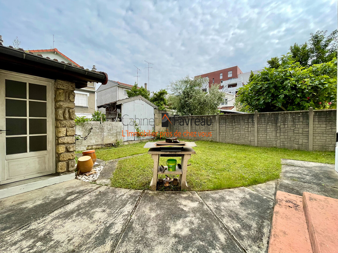 Photo ALFORTVILLE 94140 - Sud - Maison 8/9 pièces - 194m² - Terrain de 302m² - Dépendance - Garage - Jardin image 2/6