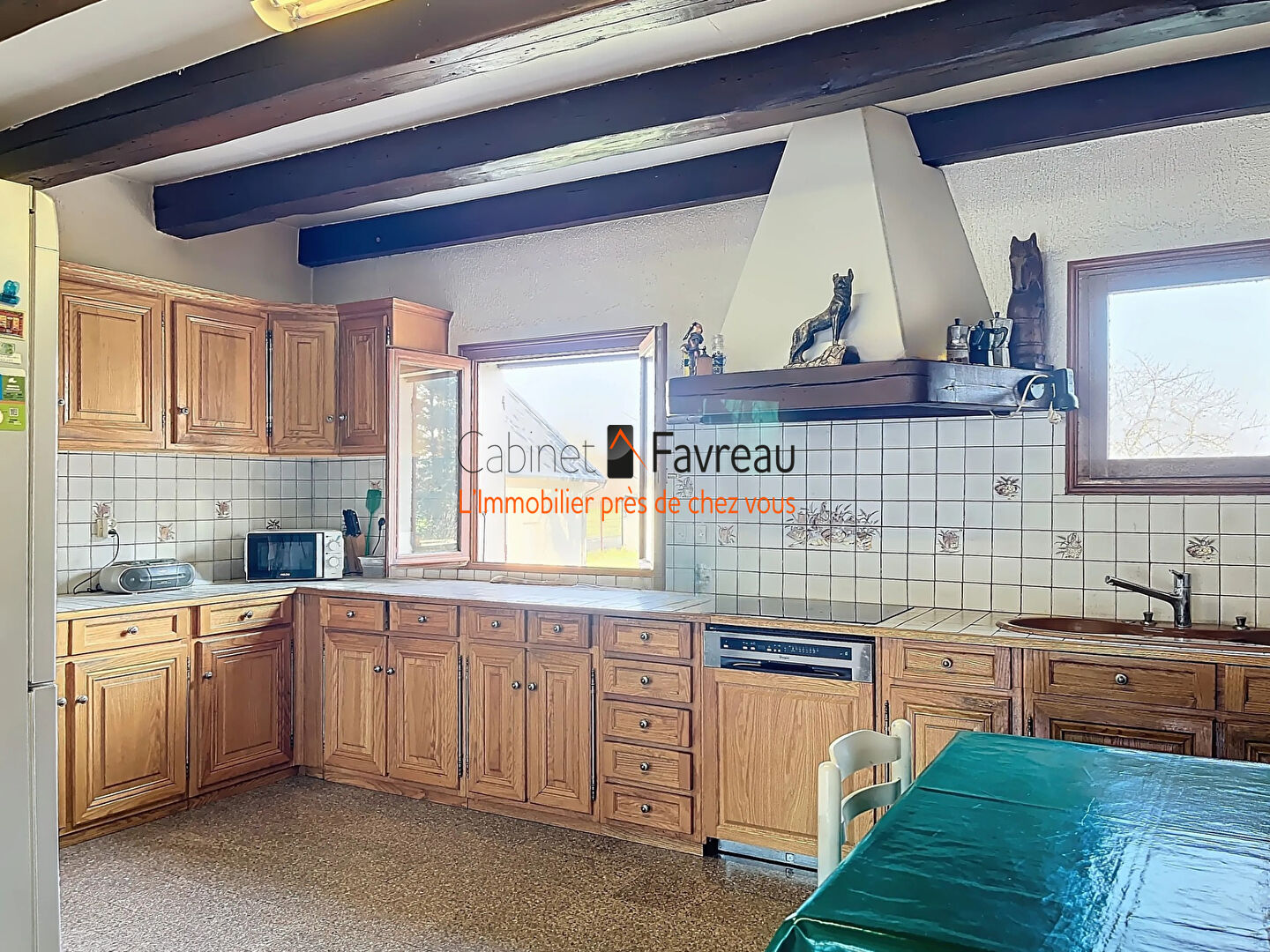 Photo [CABINET FAVREAU] - MORANGIS - Belle maison de 7 pièces avec 2 garages et grand jardin arboré image 5/6