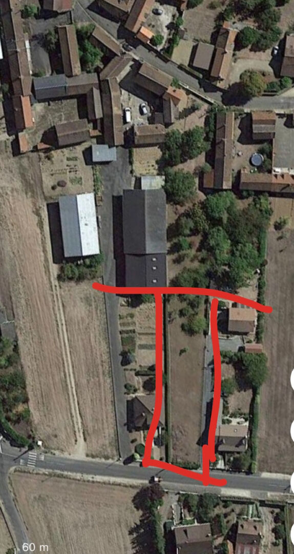 Terrain constructible de 1014m²