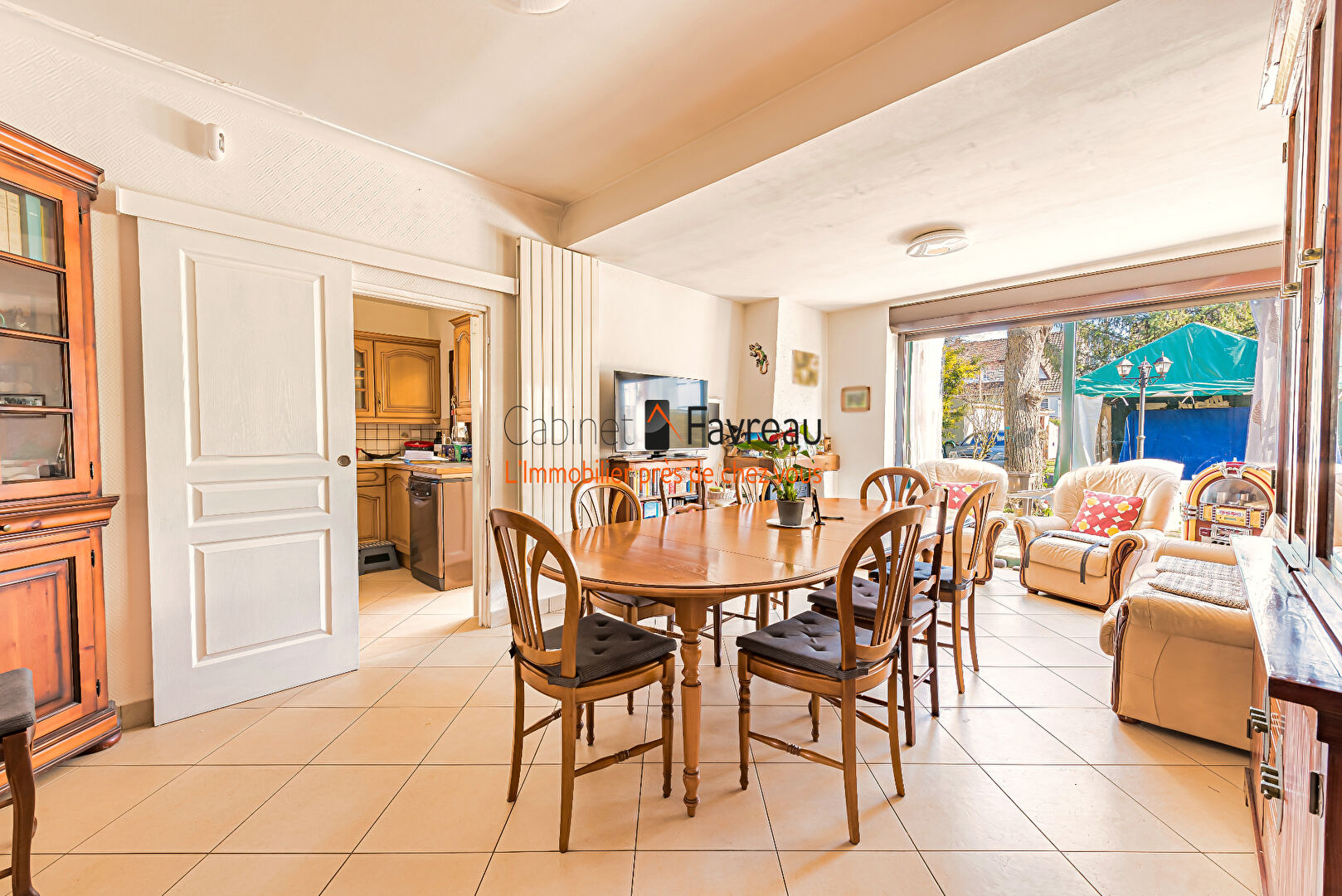 Photo 91200 - ATHIS MONS - MAISON 4 PIECES DE 75M² AVEC DOUBLE BOX , JARDIN ET SOUS SOL PARTIEL image 2/6