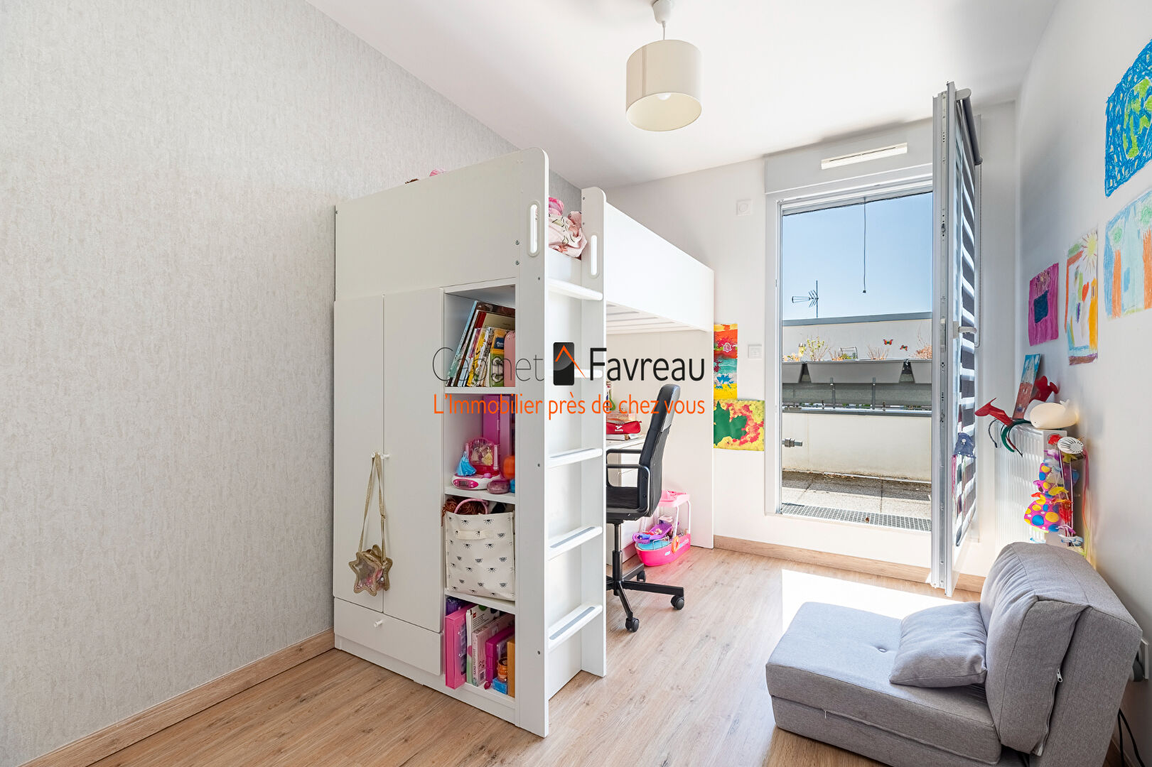 Photo 94250 - GENTILLY - APPARTEMENT 4 PIÈCES EN DERNIER ETAGE AVEC TERRASSE DE 20m² image 6/6