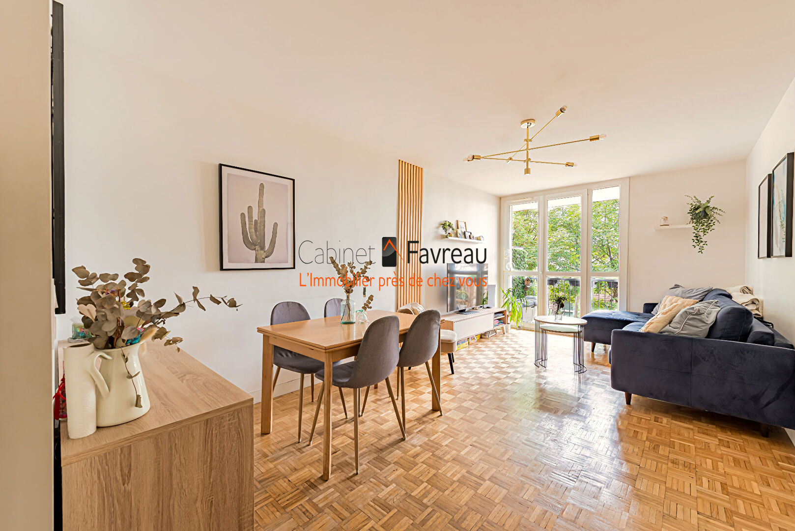 94130 - NOGENT SUR MARNE - COEUR DE VILLE - APPARTEMENT - 3 PIECES - BALCONS - CAVE - PARKING