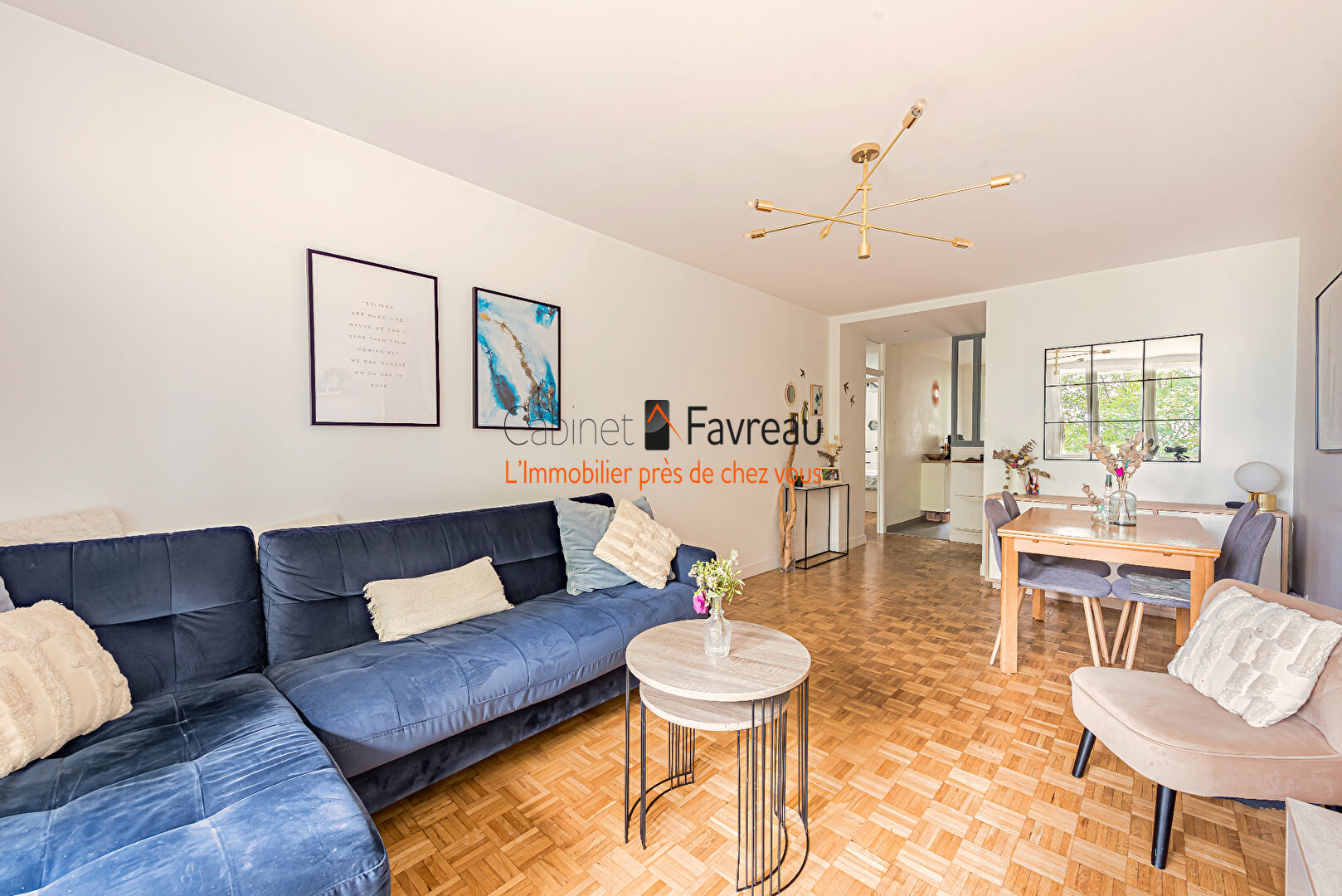 Photo 94130 - NOGENT SUR MARNE - COEUR DE VILLE - APPARTEMENT - 3 PIECES - BALCONS - CAVE - PARKING image 2/6