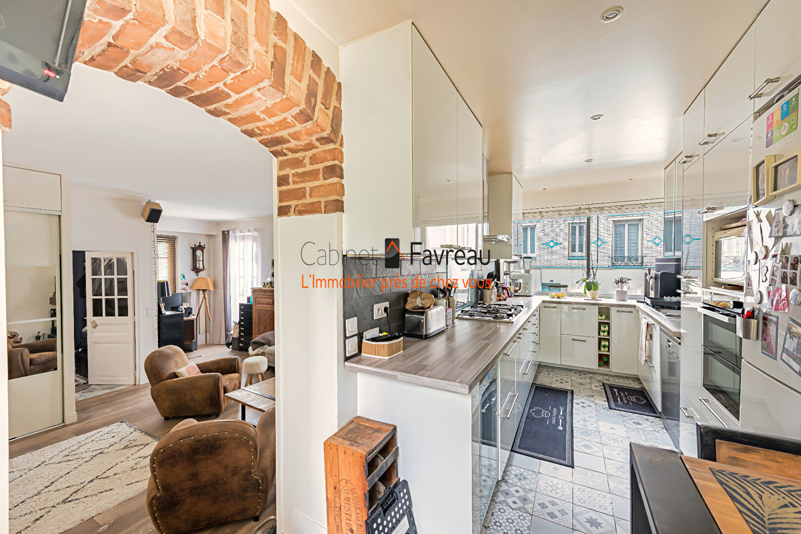 Photo 94250 - GENTILLY CENTRE-VILLE - Maison de charme en meulière, aux portes de Paris image 3/6