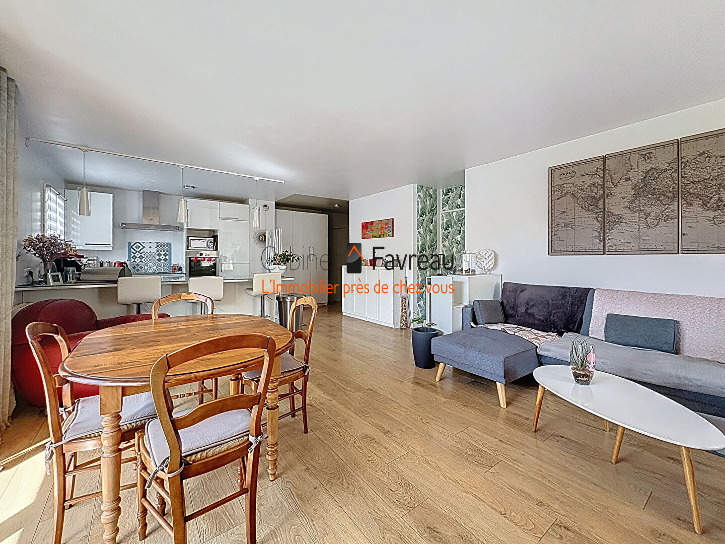 Photo NOUVEAU - APPARTEMENT 3/4 PIECES DE 76,46 M2 AVEC BALCON - CAVE ET PARKING EN SOUS-SOL - SECTEUR LES COQUETTES image 2/6