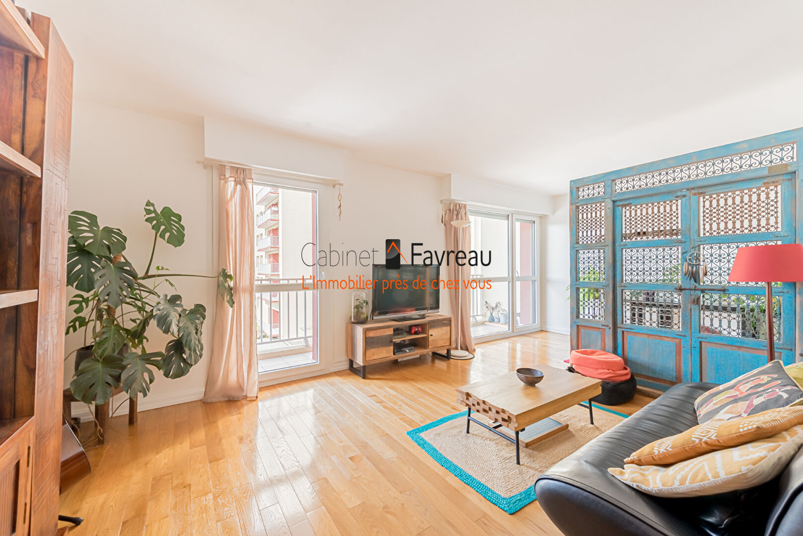 CACHAN - 94230 - Appartement 3 pièces - 2 balcons - parking - ascenseur - cave - parfait état