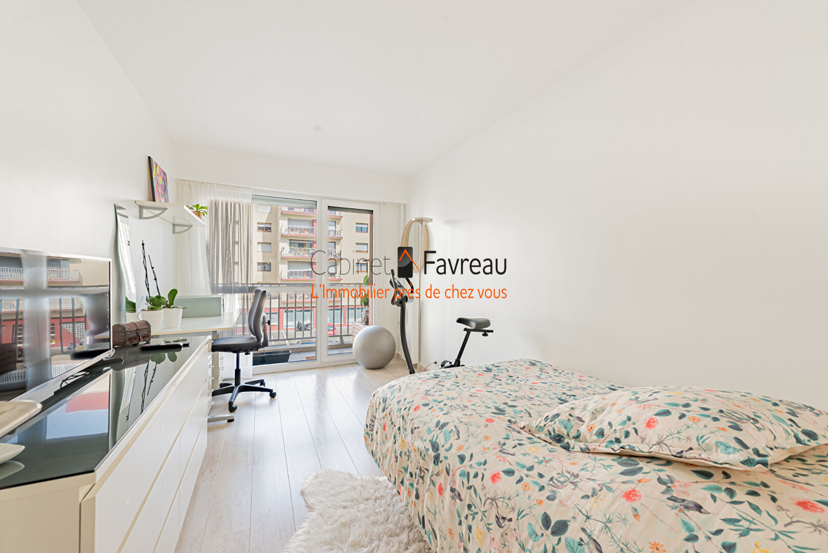 Photo CACHAN - 94230 - Appartement 3 pièces - 2 balcons - parking - ascenseur - cave - parfait état image 4/6