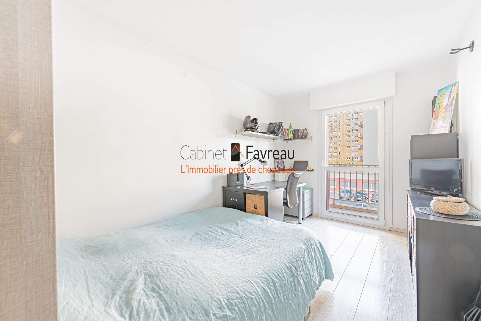 Photo CACHAN - 94230 - Appartement 3 pièces - 2 balcons - parking - ascenseur - cave - parfait état image 5/6